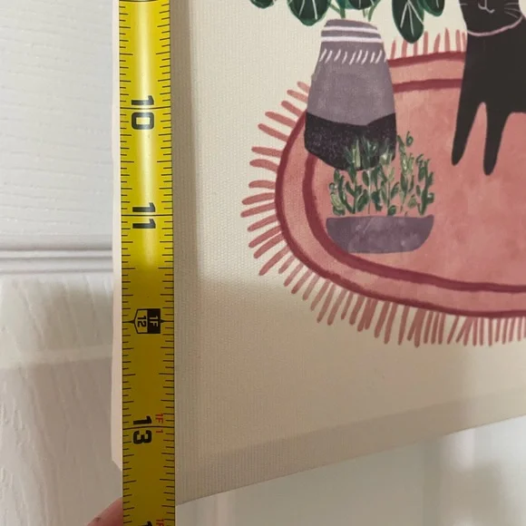 Sale! Amanti Art Cat and Plants Art Print - Picture 6 of 10